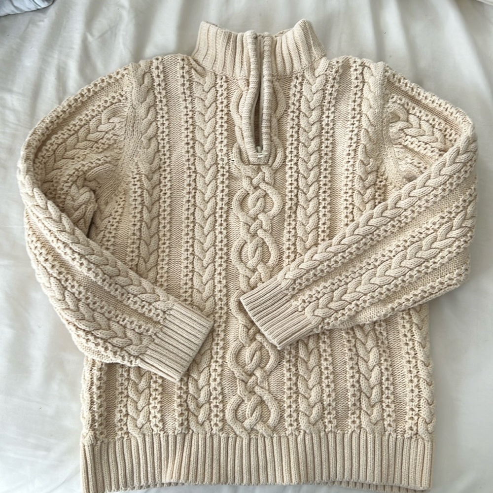 Hannah Andersson Fisherman Sweater